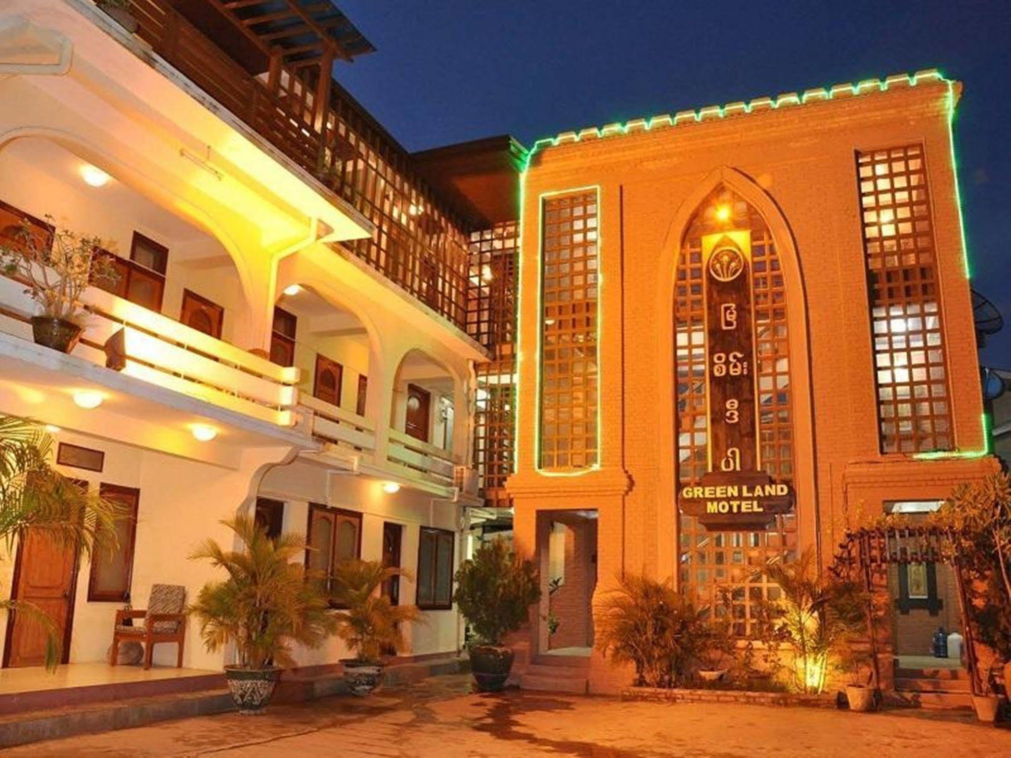 Green Land Motel Bagan Ngoại thất bức ảnh