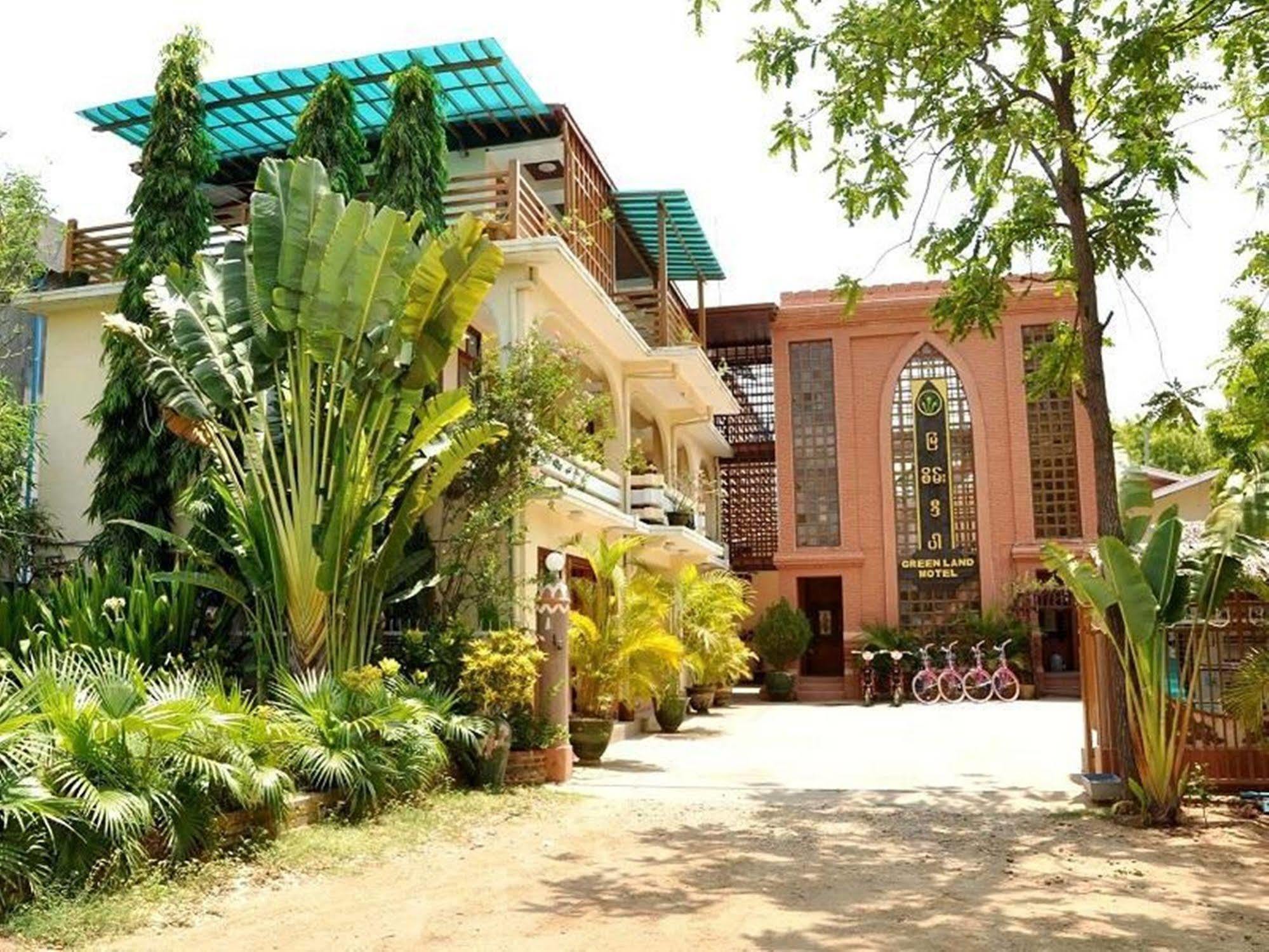 Green Land Motel Bagan Ngoại thất bức ảnh
