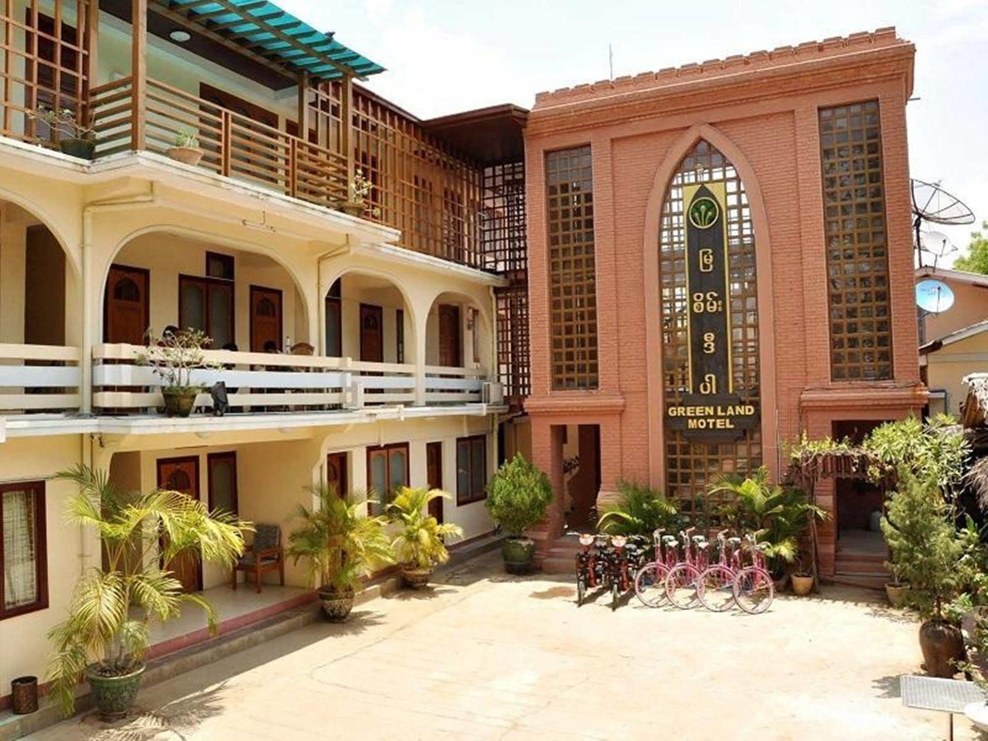 Green Land Motel Bagan Ngoại thất bức ảnh